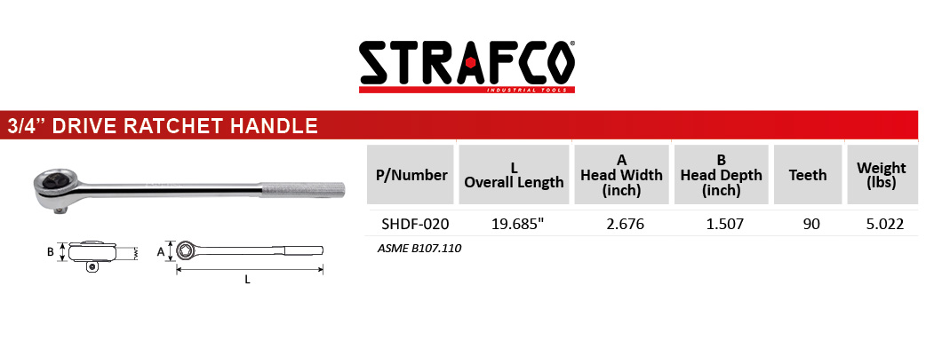 3-4 ratchet handle 3-4 ratchet handle
